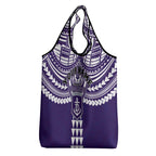 Personalized Fremantle Dockers Grocery Bag Polynesian Tribal Pattern Heritage Football