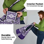 Personalized Fremantle Dockers Grocery Bag Polynesian Tribal Pattern Heritage Football