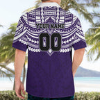 Personalized Fremantle Dockers Hawaiian Shirt Polynesian Tribal Pattern Heritage Football