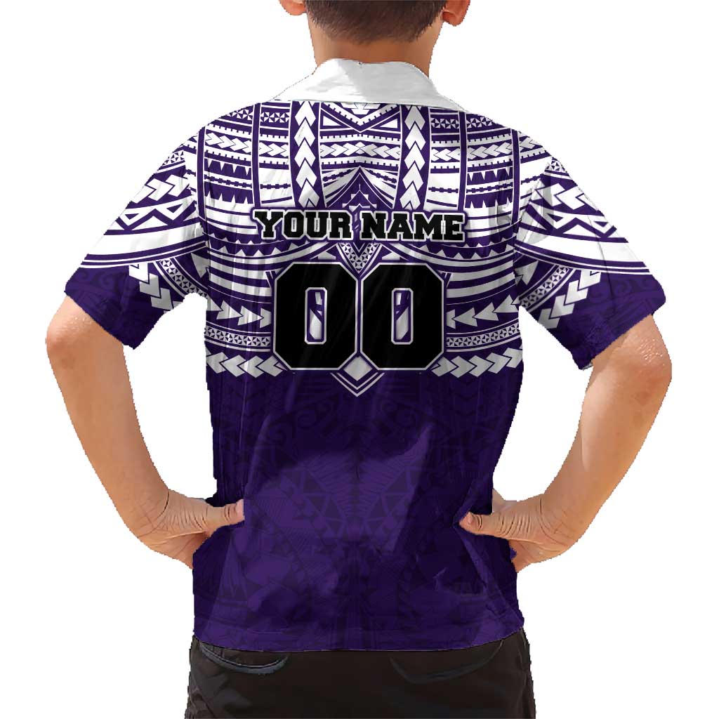 Personalized Fremantle Dockers Hawaiian Shirt Polynesian Tribal Pattern Heritage Football
