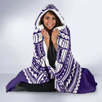 Personalized Fremantle Dockers Hooded Blanket Polynesian Tribal Pattern Heritage Football