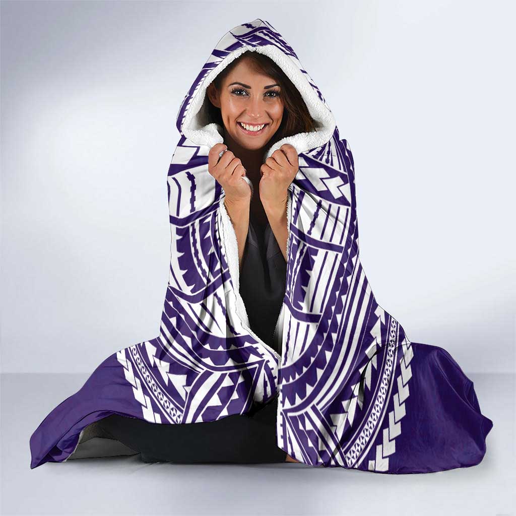 Personalized Fremantle Dockers Hooded Blanket Polynesian Tribal Pattern Heritage Football