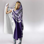 Personalized Fremantle Dockers Hooded Blanket Polynesian Tribal Pattern Heritage Football