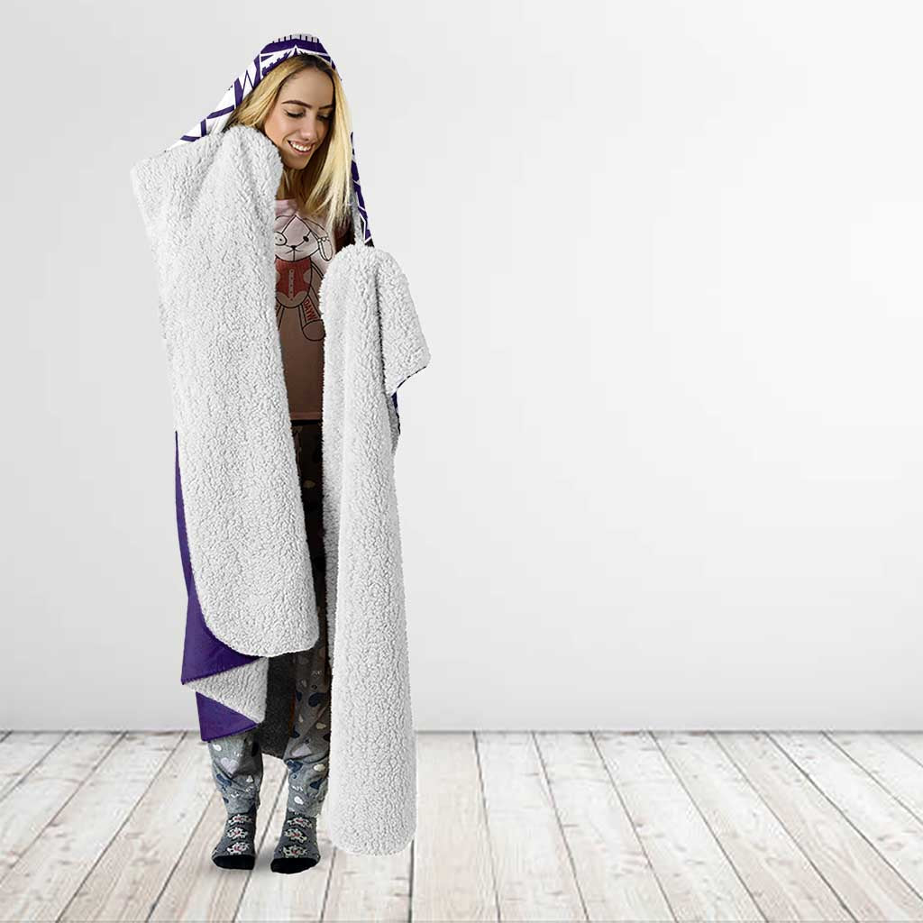 Personalized Fremantle Dockers Hooded Blanket Polynesian Tribal Pattern Heritage Football