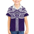 Personalized Fremantle Dockers Kid Hawaiian Shirt Polynesian Tribal Pattern Heritage Football