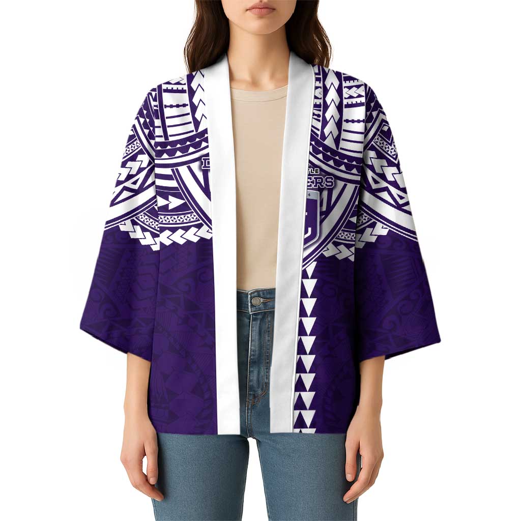Personalized Fremantle Dockers Kimono Polynesian Tribal Pattern Heritage Football
