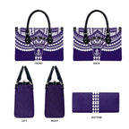 Personalized Fremantle Dockers Leather Bag Polynesian Tribal Pattern Heritage Football