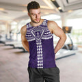 Personalized Fremantle Dockers Men Tank Top Polynesian Tribal Pattern Heritage Football