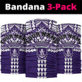 Personalized Fremantle Dockers Neck Gaiter Polynesian Tribal Pattern Heritage Football