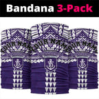 Personalized Fremantle Dockers Neck Gaiter Polynesian Tribal Pattern Heritage Football