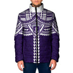 Personalized Fremantle Dockers Padded Jacket Polynesian Tribal Pattern Heritage Football