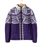 Personalized Fremantle Dockers Padded Jacket Polynesian Tribal Pattern Heritage Football