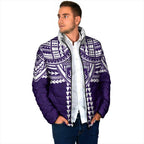 Personalized Fremantle Dockers Padded Jacket Polynesian Tribal Pattern Heritage Football