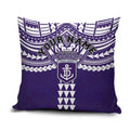 Personalized Fremantle Dockers Pillow Cover Polynesian Tribal Pattern Heritage Football