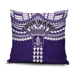 Personalized Fremantle Dockers Pillow Cover Polynesian Tribal Pattern Heritage Football
