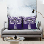 Personalized Fremantle Dockers Pillow Cover Polynesian Tribal Pattern Heritage Football