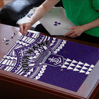 Personalized Fremantle Dockers Puzzle Polynesian Tribal Pattern Heritage Football