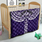 Personalized Fremantle Dockers Quilt Polynesian Tribal Pattern Heritage Football