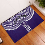 Personalized Fremantle Dockers Rubber Doormat Polynesian Tribal Pattern Heritage Football