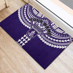 Personalized Fremantle Dockers Rubber Doormat Polynesian Tribal Pattern Heritage Football