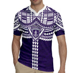 Personalized Fremantle Dockers Rugby Jersey Polynesian Tribal Pattern Heritage Football