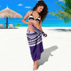Personalized Fremantle Dockers Sarong Polynesian Tribal Pattern Heritage Football