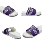 Personalized Fremantle Dockers Slide Sandals Polynesian Tribal Pattern Heritage Football