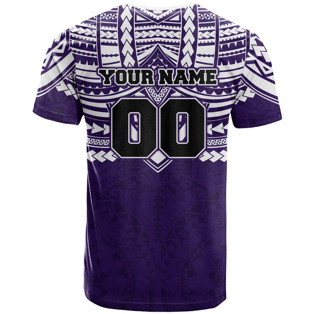 Personalized Fremantle Dockers T Shirt Polynesian Tribal Pattern Heritage Football