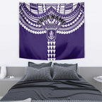 Personalized Fremantle Dockers Tapestry Polynesian Tribal Pattern Heritage Football