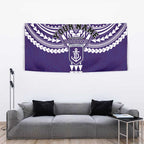 Personalized Fremantle Dockers Tapestry Polynesian Tribal Pattern Heritage Football