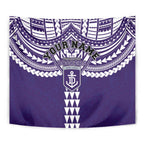 Personalized Fremantle Dockers Tapestry Polynesian Tribal Pattern Heritage Football