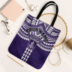 Personalized Fremantle Dockers Tote Bag Polynesian Tribal Pattern Heritage Football