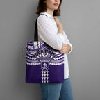 Personalized Fremantle Dockers Tote Bag Polynesian Tribal Pattern Heritage Football