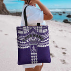 Personalized Fremantle Dockers Tote Bag Polynesian Tribal Pattern Heritage Football