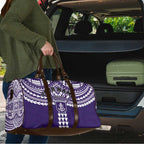 Personalized Fremantle Dockers Travel Bag Polynesian Tribal Pattern Heritage Football