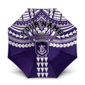 Personalized Fremantle Dockers Umbrella Polynesian Tribal Pattern Heritage Football