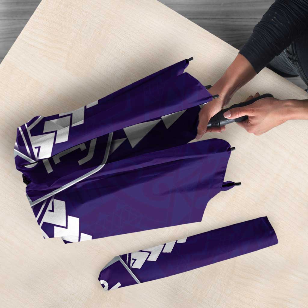 Personalized Fremantle Dockers Umbrella Polynesian Tribal Pattern Heritage Football