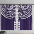 Personalized Fremantle Dockers Window Curtain Polynesian Tribal Pattern Heritage Football
