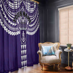 Personalized Fremantle Dockers Window Curtain Polynesian Tribal Pattern Heritage Football