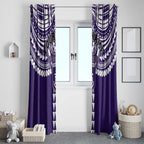 Personalized Fremantle Dockers Window Curtain Polynesian Tribal Pattern Heritage Football