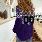 Personalized Fremantle Dockers Women Casual Shirt Polynesian Tribal Pattern Heritage Football