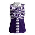 Personalized Fremantle Dockers Women Sleeveless Polo Shirt Polynesian Tribal Pattern Heritage Football