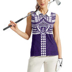 Personalized Fremantle Dockers Women Sleeveless Polo Shirt Polynesian Tribal Pattern Heritage Football
