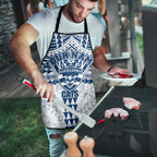 Personalized Geelong Cats Apron Polynesian Tribal Pattern Heritage Football