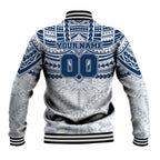 Personalized Geelong Cats Baseball Jacket Polynesian Tribal Pattern Heritage Football