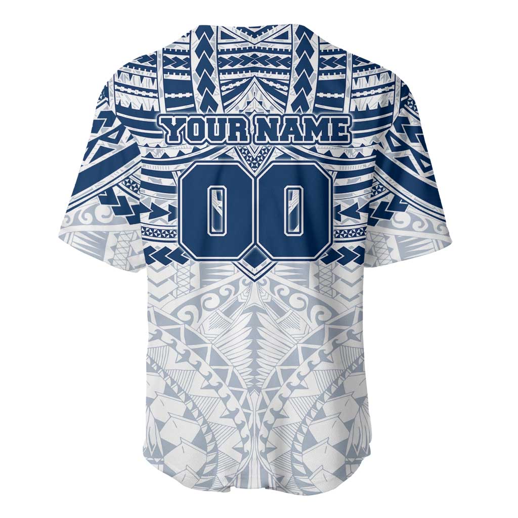 Personalized Geelong Cats Baseball Jersey Polynesian Tribal Pattern Heritage Football