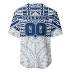 Personalized Geelong Cats Baseball Jersey Polynesian Tribal Pattern Heritage Football