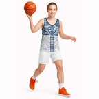 Personalized Geelong Cats Basketball Jersey Polynesian Tribal Pattern Heritage Football