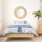 Personalized Geelong Cats Bedding Set Polynesian Tribal Pattern Heritage Football
