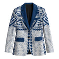 Personalized Geelong Cats Blazer Polynesian Tribal Pattern Heritage Football